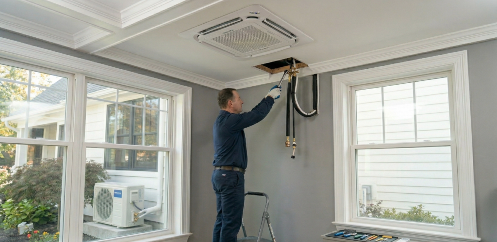 How Does Efficient Ductless Mini Split Installation Work?