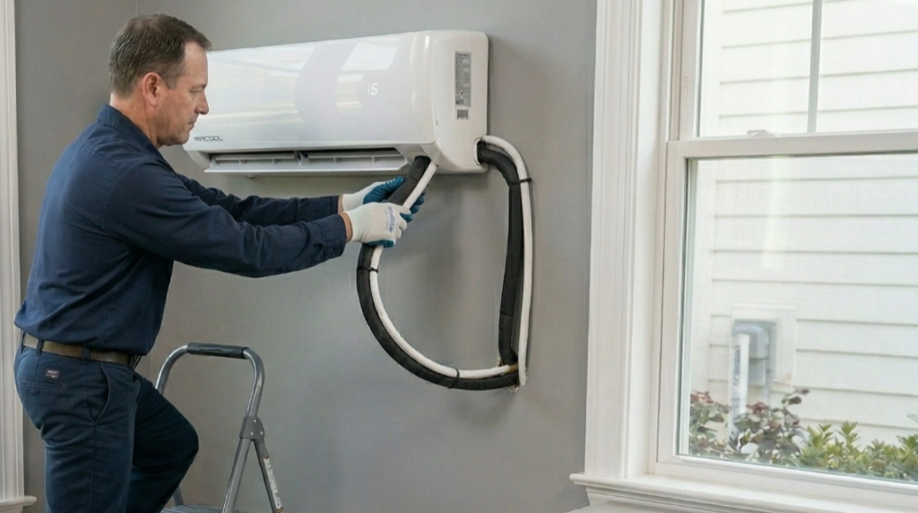 How Does Efficient Ductless Mini Split Installation Work?